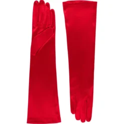 Shiny Satin lang glänzendes Satin - red (rot)