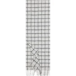Square Wool Women 30x170 - light grey (weiss)