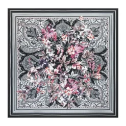 The Art of Flowers 90x90 - multi black (schwarz)