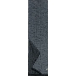 Two-Tone Merino Schal 25x180 - grey/black (grau)