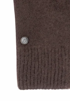 Walkhandschuhe Lederinnenhand - mocca (braun)