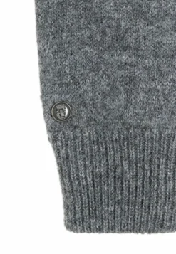 Walkhandschuhe Lederinnenhand - flanell (grau)