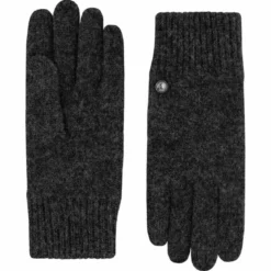 Walkhandschuh mit Kaschmir - anthracite (grau)