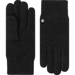 Walkhandschuh mit Kaschmir - black (schwarz)