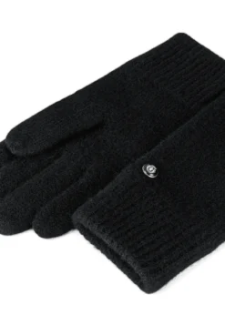 Walkhandschuh mit Kaschmir - black (schwarz)