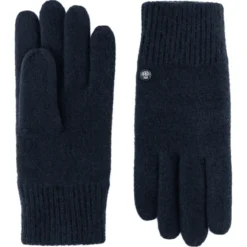 Walkhandschuh mit Kaschmir - navy (blau)
