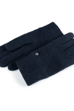 Walkhandschuh mit Kaschmir - navy (blau)