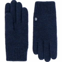 Walkhandschuh mit Kaschmir - navy (blau)