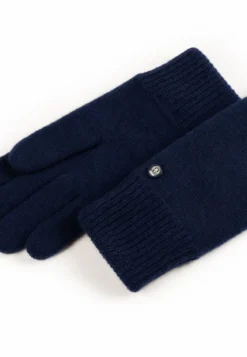 Walkhandschuh mit Kaschmir - navy (blau)